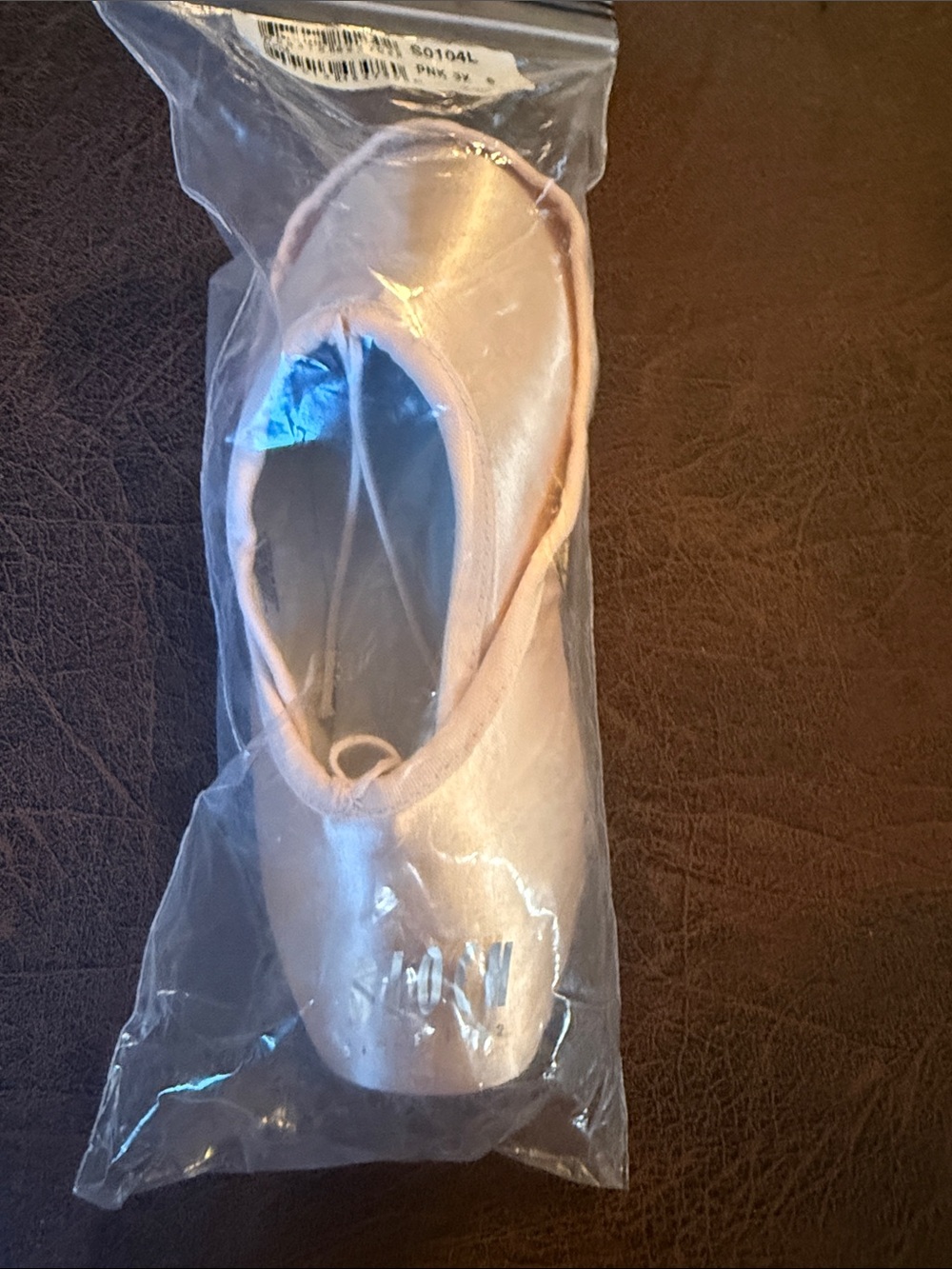 NWT Alpha Bloch Size 6 XXX Ballet Pointe Shoes Light Pink Satin S0104